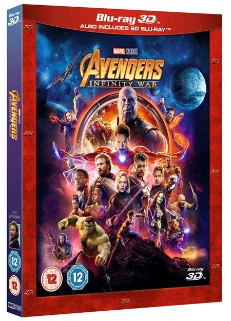 Marvel: Avengers Infinity War 3D + (2D Disc) [Blu-ray] Deutscher Ton