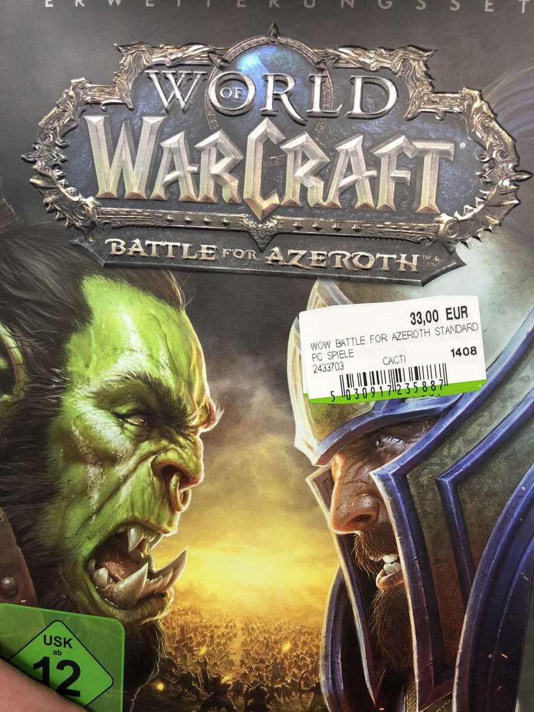World of Warcraft: Battle of Azeroth - [PC] + Gratis Poster / Media Markt - Mülheim Ruhr / LOKAL