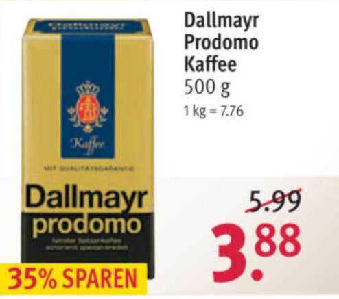 Dallmayr Prodomo Kaffee