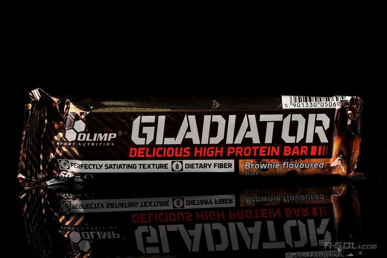 Olimp Gladiator Proteinriegel 90 x 60g mit 21g Protein - MHD Ware