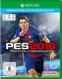 Pro Evolution Soccer 2018 Premium Edition (Xbox One) für 11,99€ (Müller)