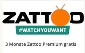 Zattoo TV-Streaming Premium 3 Monate kostenlos bei web.de für Neukunden