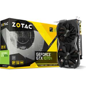 [BEST PREIS] ZOTAC GeForce GTX 1070TI für 375.75€ inklusive Versand bei Hardwarhouse