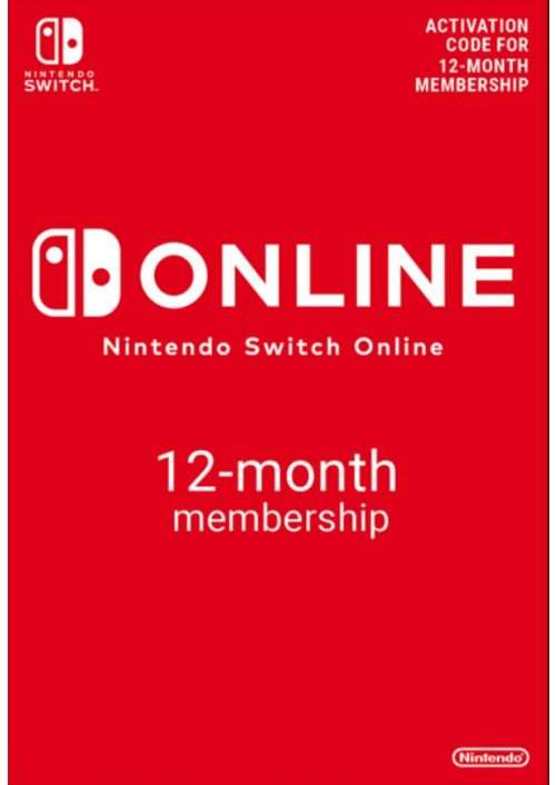 Nintendo Switch Online 12 Monate für 17,85€ (CDkeys)