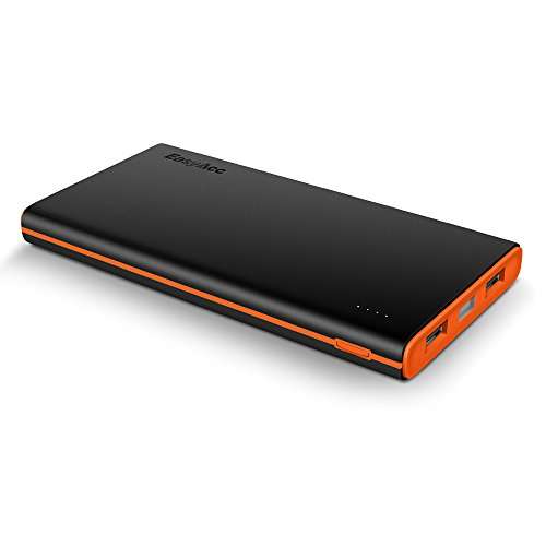 EasyAcc Powerbank 10000mAh Externer Akku dünn und Leicht Portable