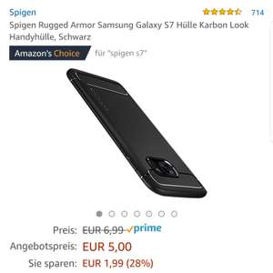 Amazon Spigen Rugged Armor Samsung Galaxy S7 Hülle