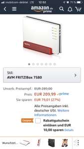 [Amazon] Fritz!Box 7580