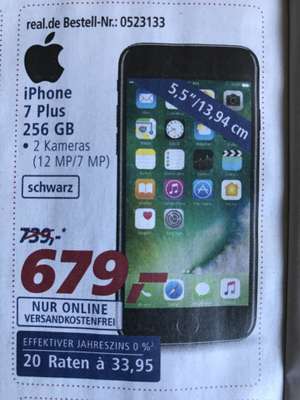 IPhone 7 Plus 256 Gb Schwarz 679€ NEU