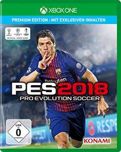 Pro Evolution Soccer 2018 Premium Edition (Xbox One) für 14,99€ (Amazon Prime)