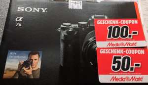 LOKAL: Sony Alpha 7 II Kit für 1199 + 150€ Mediamarkt Coupon