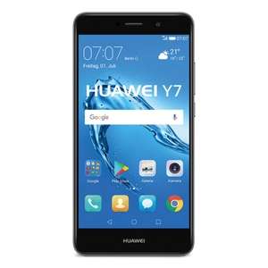[Medion] Huawei Y7 Smartphone (14 cm (5,5 Zoll) HD Display, 16 GB Speicher, Android 7.0) grau/ silber