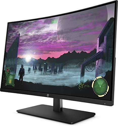 [Amazon] HP 27x 1AT01AA 68,58 cm (27 Zoll Full HD) Monitor (HDMI, Displayport, AMD-Freesync, 144Hz) schwarz