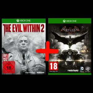 Batman Arkham Knight + The Evil Within 2 (Xbox One) für 17.76€ (Cdiscount)