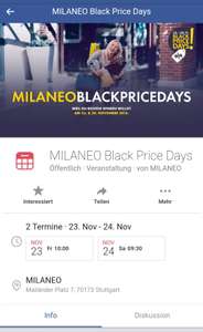 Milaneo Stuttgart Black Price Days