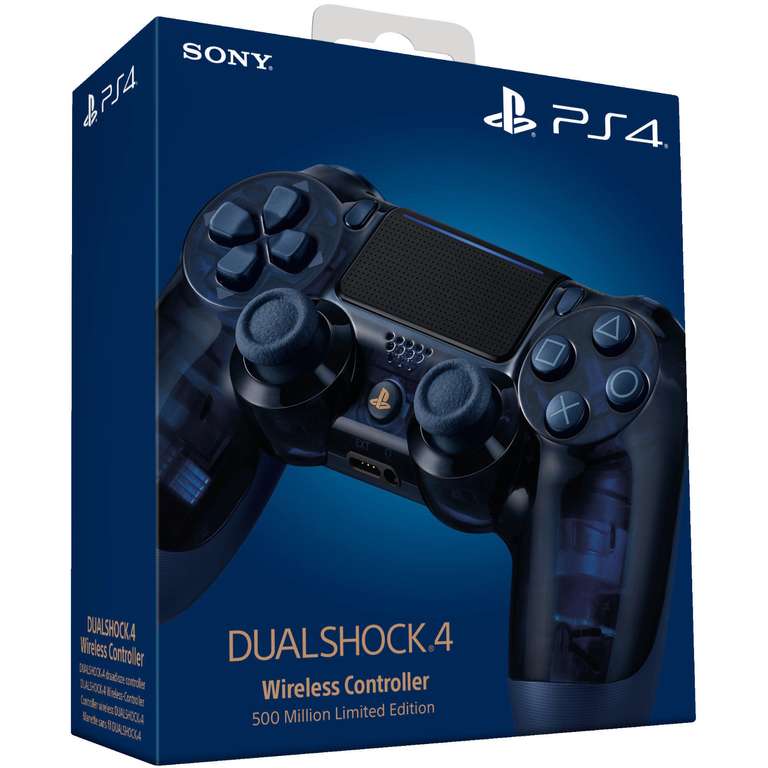 SONY PS4 Wireless Dualshock - 500 Million Limited Edition (Media Markt und Saturn) // alle anderen Farben ab 36,99€ (auch Otto)
