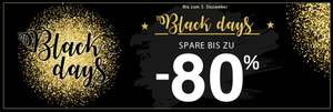 BLACK DAYS! Spare bis zu 80% auf Puzzle.de