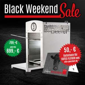 Black Weekend Sale (Otto Gourmet) | bis zu 25% Rabatt | Beefer One Pro + 50€ Gutschein für 699€