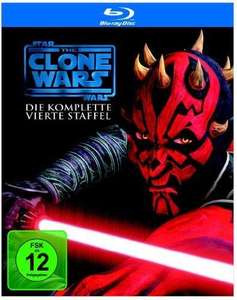 Star Wars: The Clone Wars - Die komplette vierte Staffel [Blu-ray] für 34,97 Euro @ amazon.de