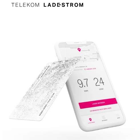 Telekom Ladestrom umgerechnet für 2,4 CENT pro kWh für Elektroautos