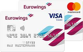 50€ Startguthaben + 5.000 Meilen für die im 1. Jahr kostenlose Eurowings Kreditkarte Classic oder Gold inkl. Versicherungen, Fastlane, etc.