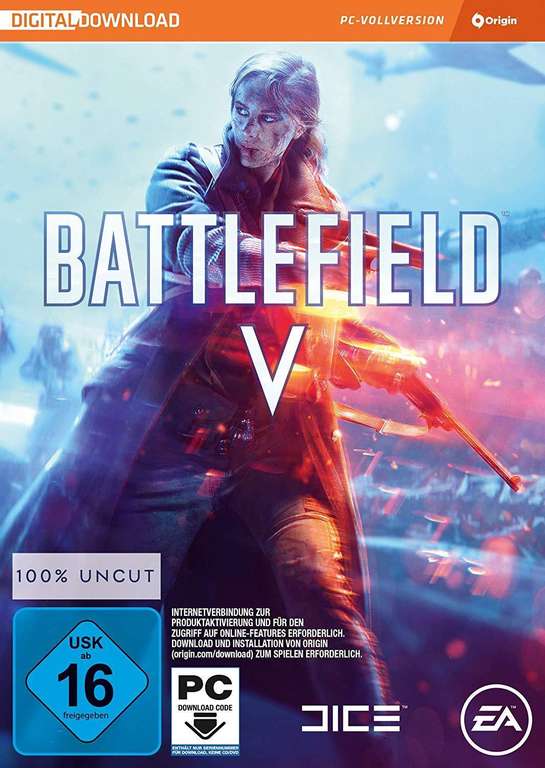 [Origin Südkorea] Battlefield 5 PC für ca 20,60€ /  50% Aktion von Origin