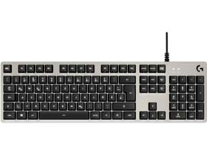 Logitech G413 mechanische Tastatur, Romer G Switches, weiße Beleuchtung, USB, DE [Mediamarkt Online]