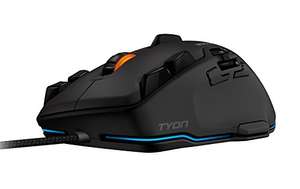 ROCCAT Tyon Gaming Laser-Maus (8200dpi, 14-Tasten, USB) grau/schwarz