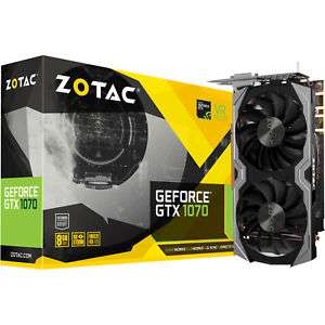 Zotac Geforce GTX 1070 Mini für nur 269,10€  [Ebay.de]