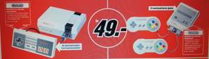 Nintendo Classic Mini SNES & Nintendo Classic Mini NES für je 49€ (Lokal Mediamarkt Neunkirchen)