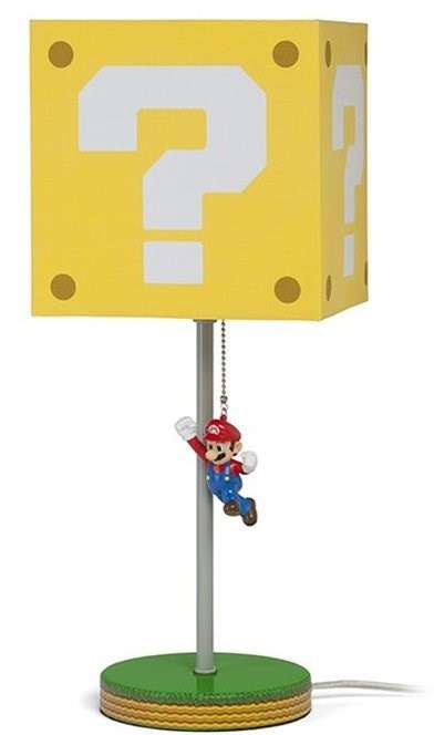 Super Mario - Tischleuchte Fragezeichen Block (48 cm) für 19,99€ (GameStop)