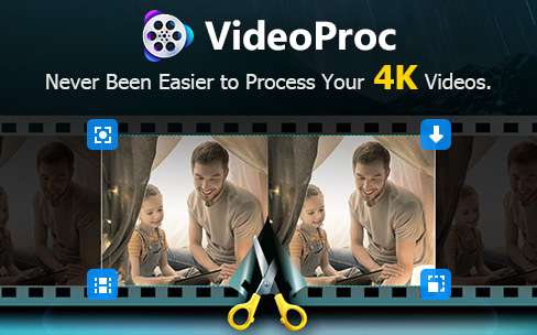 VideoProc Video-Konverter/ -Editor "New Year Giveaway"