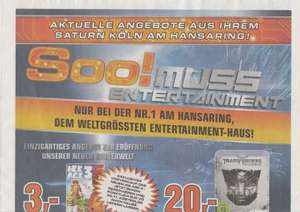 [Lokal Köln] Ice Age 3 DVD für 3€ @ Saturn Hansaring (damit ganz Köln)