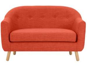 Home & Living-Deals zur Pantone Farbe des Jahres: Living Coral, z.B. Lottie 2-Sitzer Sofa von Made