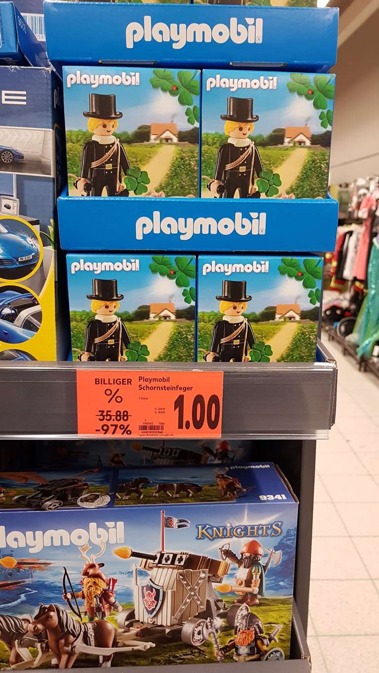 [Kaufland-Eiche] Playmobil 9296 Schornsteinfeger
