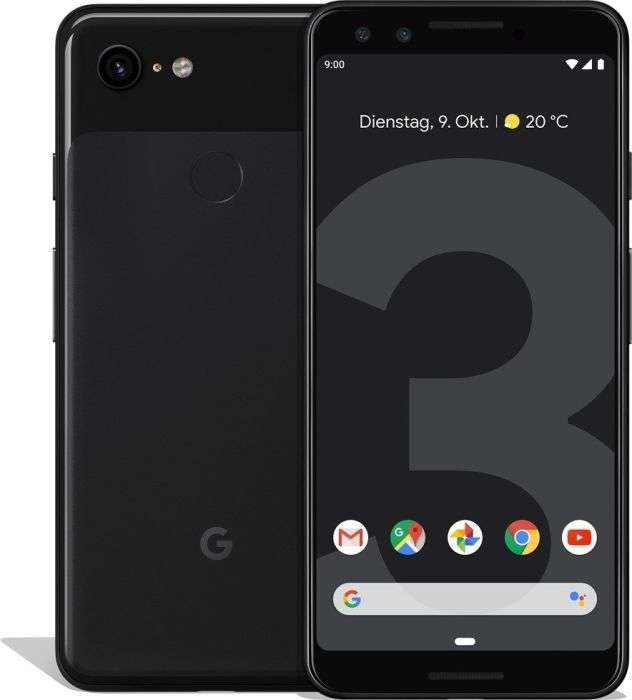 Google Pixel 3 Smartphone (5.5", 2160x1080 Pixel, 4GB/64GB, Snapdragon 845, Android 9.0) für 516,06€ [eBay-Saturn]