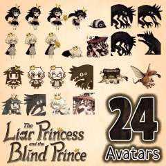 The Liar Princess and the Blind Prince Design & 24 Avatare kostenlos (PS4/PS+)