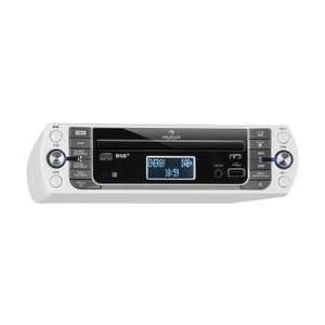 Auna KR-400 Küchenradio CD, DAB+, USB, Bluetooth, Aux, MP3, Unterbauradio in weiß