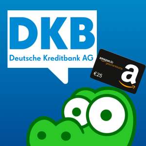Dauerhaft kostenloses DKB-Cash Girokonto eröffnen & 25€ Amazon Gutschein bekommen (+ guter VISA-Card, DKB Live Aktionen, etc.)