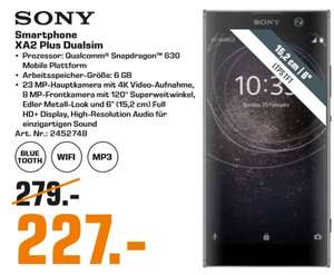 [Lokal: Saturn Mönchengladbach] Sony Xperia XA2 Plus | AVM FRITZ!DECT 301 für 37€ | Sony WH-H900N High-Res NC Kopfhörer für 149€