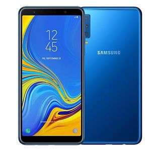 Samsung Galaxy A7 (2018) Smartphone (6 Zoll AMOLED, 64GB, 24 Megapixel) [Ebay - PriceGuard]