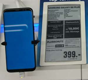 [Lokal Berlin] Samsung Galaxy S8 Plus 64GB (Saturn Europacenter mit Saturn Card)
