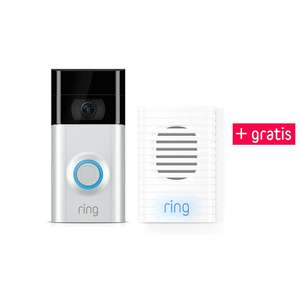 [tink] Ring Video Doorbell 2 Türklingel + Gratis Chime Türgong