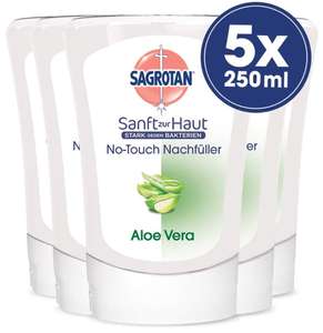 [Amazon Spar-Abo] 5x250ml Sagrotan No-Touch Nachfüller