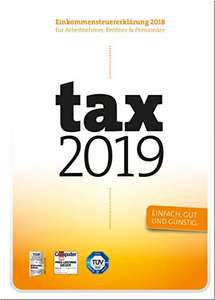 [Amazon] Buhl Tax 2019 - Für Steuererklärung 2018 als Aktivierungscode per Email