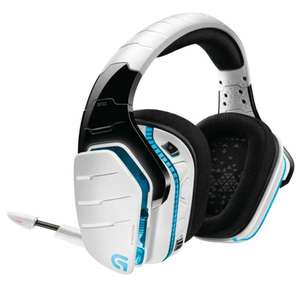 Logitech G933 Artemis Spectrum kabelloses 2,4 GHz Gaming-Headset (7.1 Surround Sound Pro, geeignet für PC, Xbox One und PS4) weiß