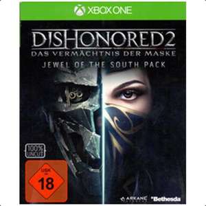 Dishonored 2: Das Vermächtnis der Maske (Xbox One) (Exlusives Metal Plate Pack) für 7,69€ (Groovesland)