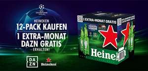 [AT] 1 Monat DAZN Gratis beim Kauf eines 12er Trays Heineken