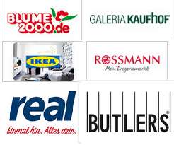 [CB] Viele verschiedene Geschenkgutscheine mit bis zu 20% Rabatt kaufen. U.A Real, Rossmann, Zalando & Ikea