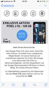 Tink für Vattenfall Kunden Google Pixel 2 XL 128GB