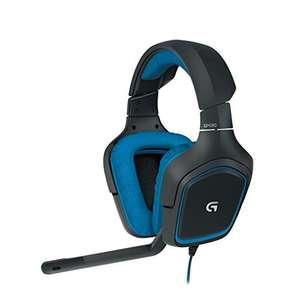 Logitech G430 Gaming Headset Dolby 7.1 Surround Sound für PC blau für 34,28€ inkl. Versandkosten